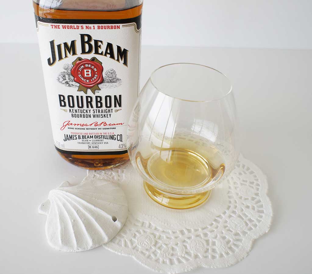 Sticky Back C002 Genuine Bourbon Since 1795 JIM BEAM Advertising Patch 