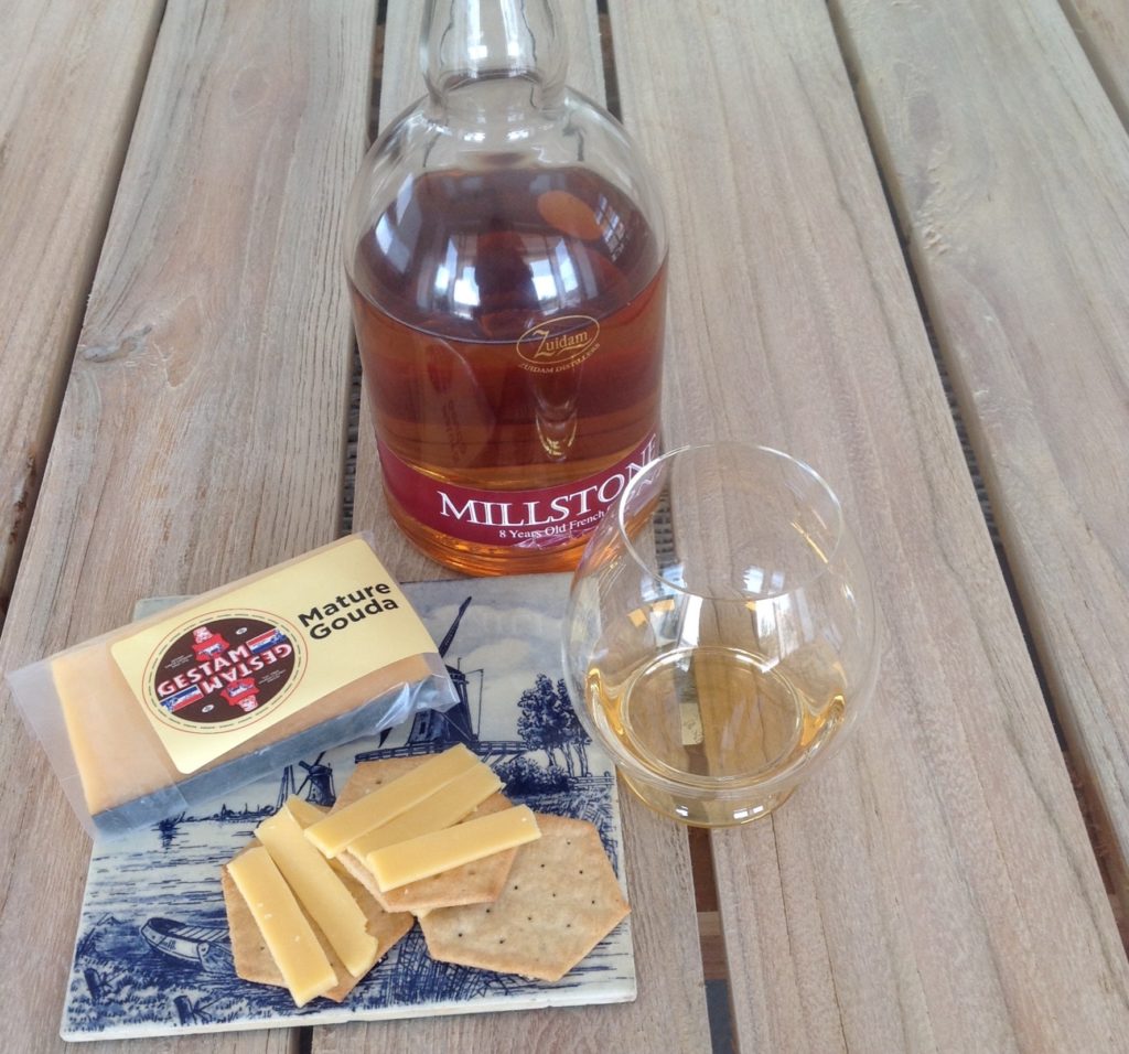 Millstone French Oak whisky & Mature Gouda cheese Pairing