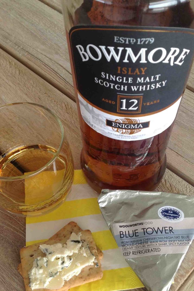 blue tower cheese bowmore enigma whisky cheese pairing