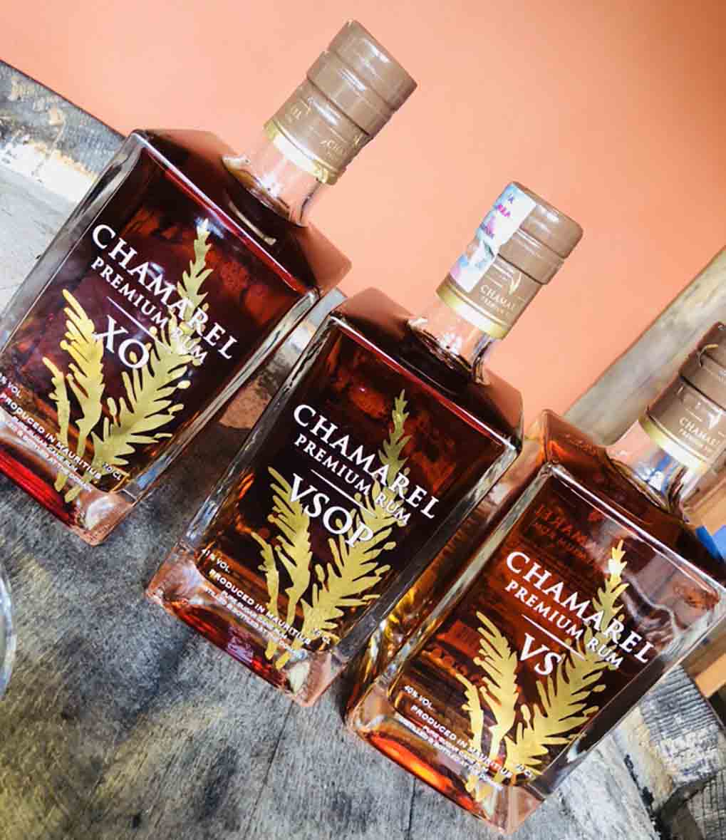 Chamarel Rum Distillery range 3