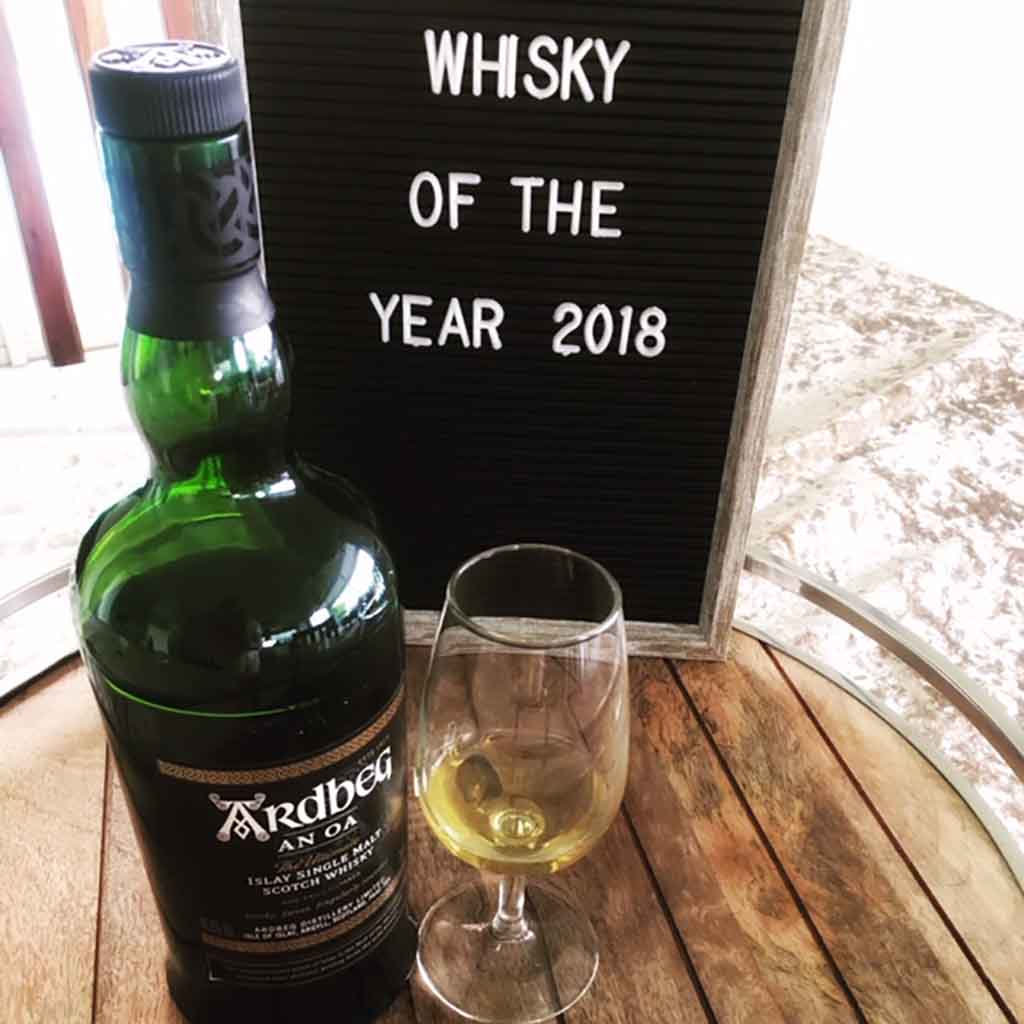 Whisky of the year 2018 - Ardbeg An Oa