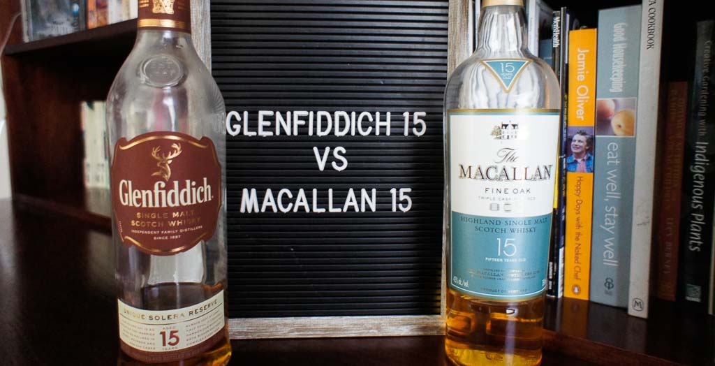 macallan whiskey vs glenfiddich
