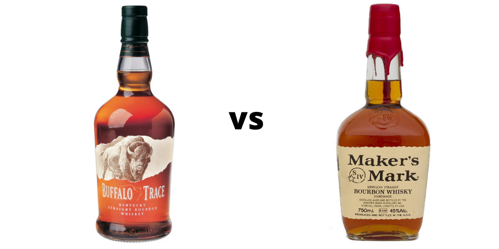 Maker's Mark Buffalo Trace Bourbon Comparison