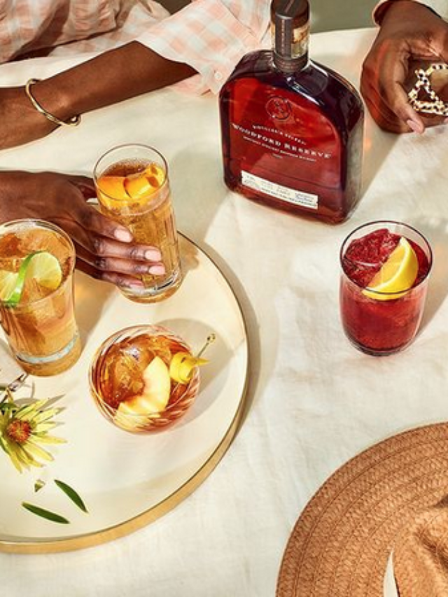 Woodford Reserve Bourbon Cocktails