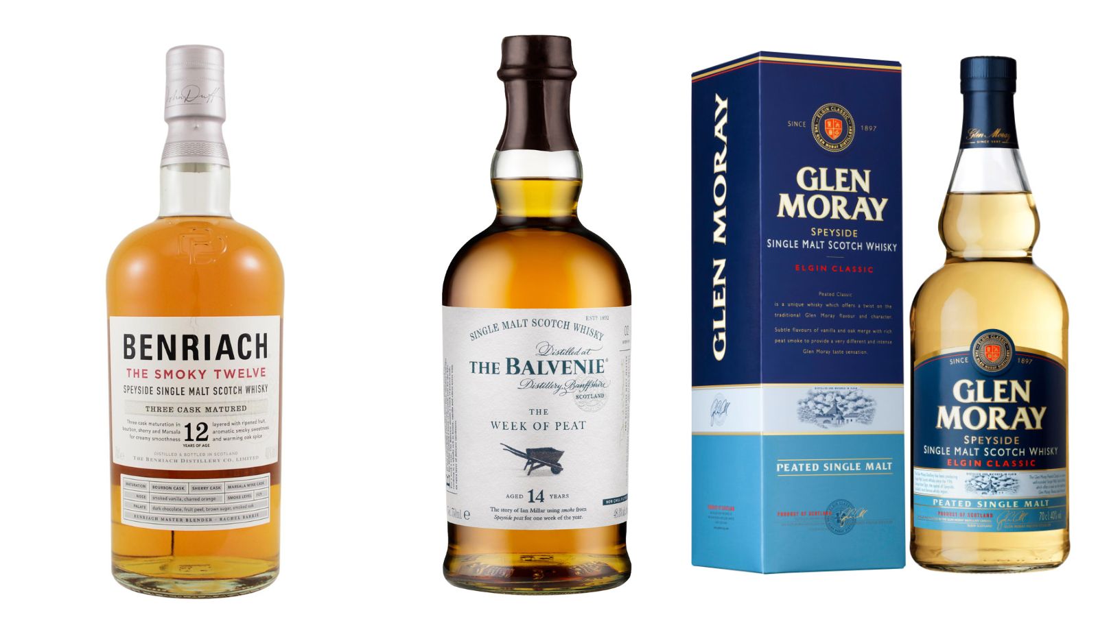 Best peated whisky part 2 including enrich the smoky 12, balvenie week of peat and glen moray peated whisky