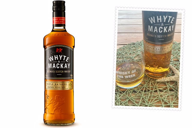 review and tasting notes for the whyte and Mackay whisky