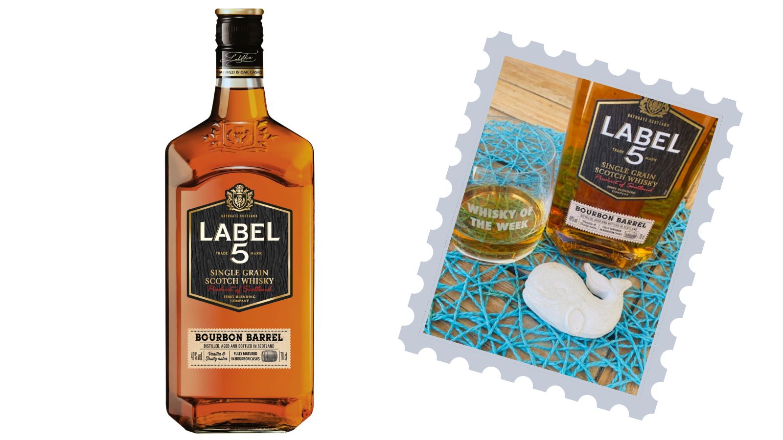 Label 5 bourbon barrel whisky