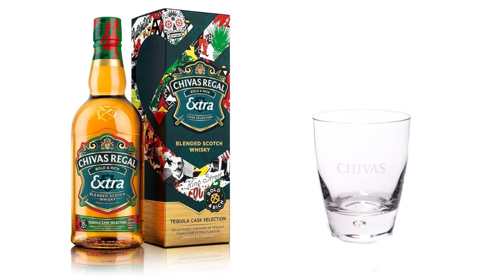 5 Best Blended Whisky to Buy Chivas 13 yo Tequila cask with glass