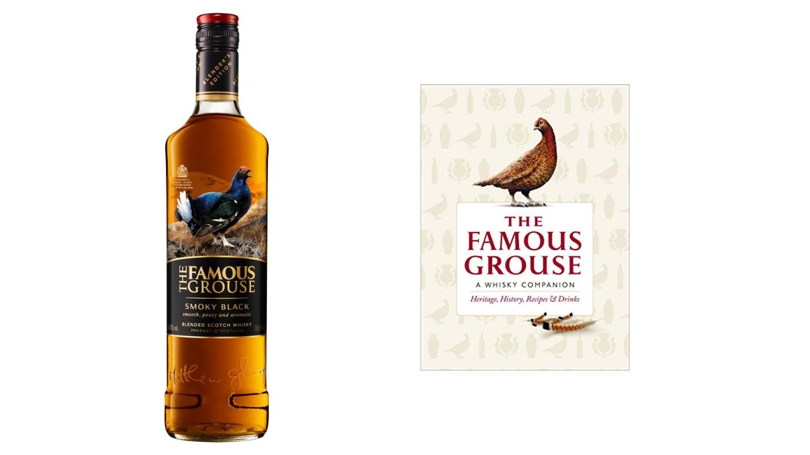 5 Best Blended Whisky to Buy grouse smoky black with book