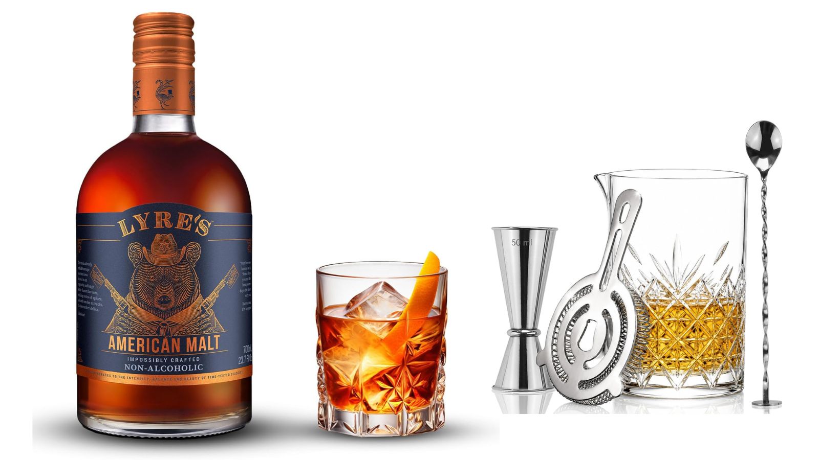 Best Alcohol Free Spirits lyres american malt