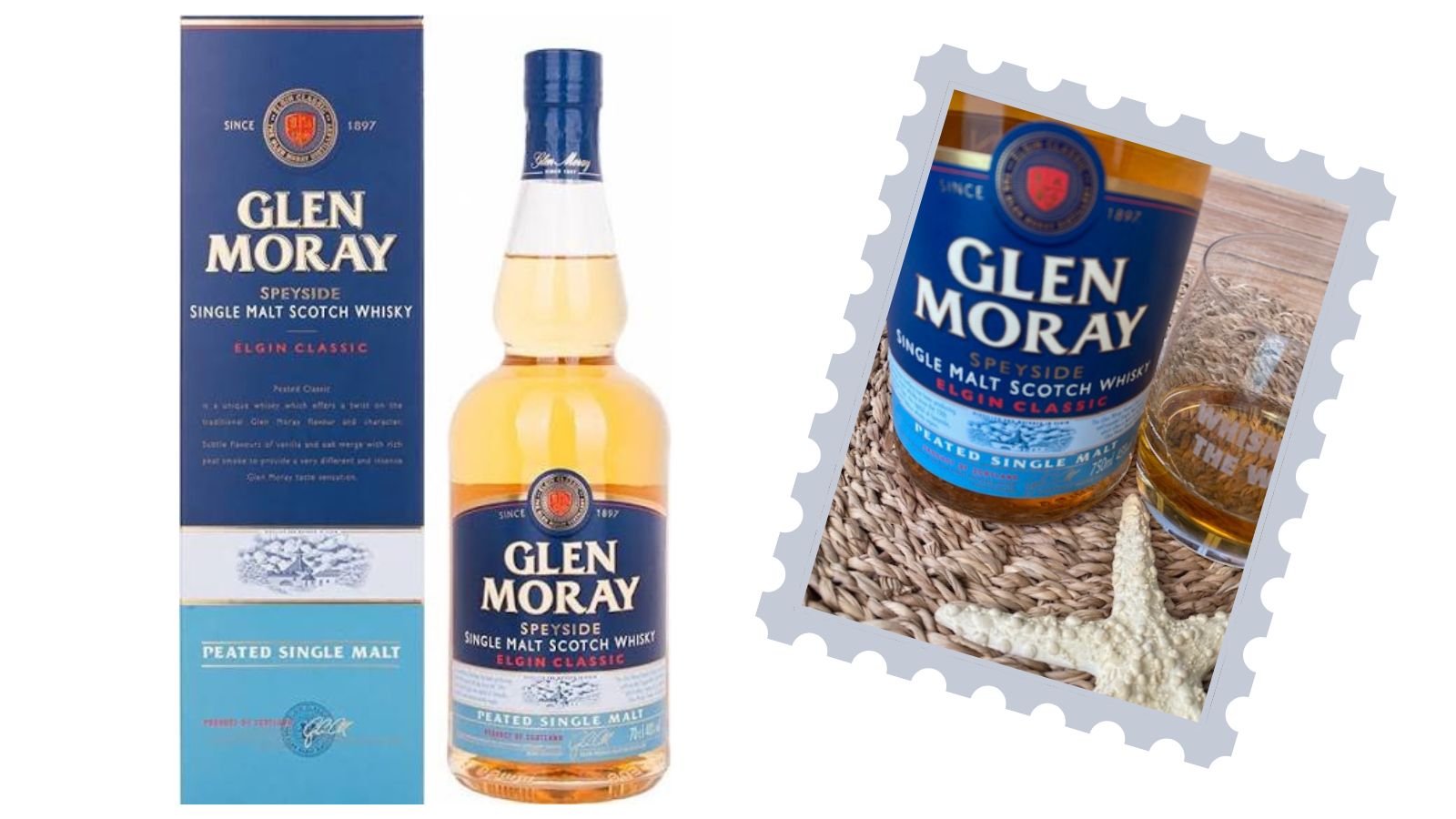 Glen Moray Peated whisky