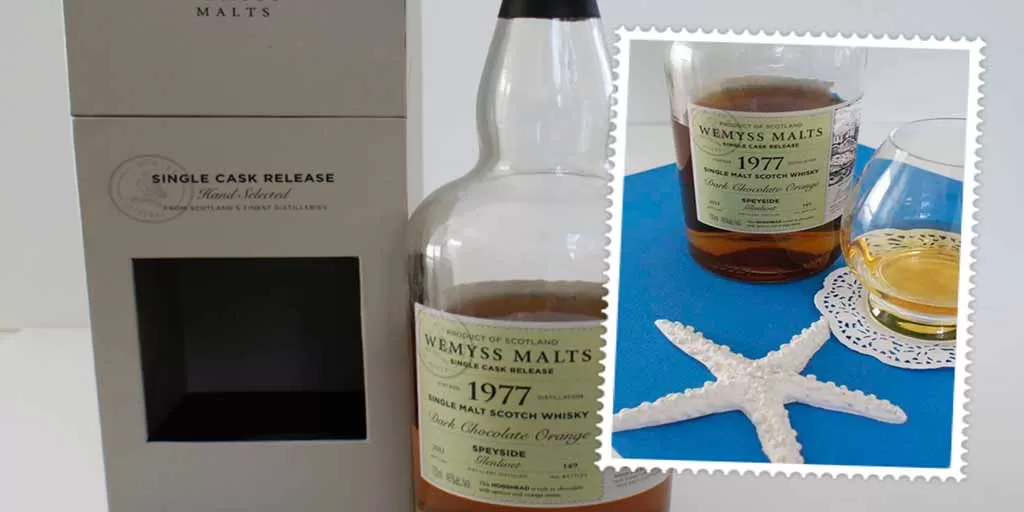 Review and tasting notes Wemyss malts darkchocolate orange whisky