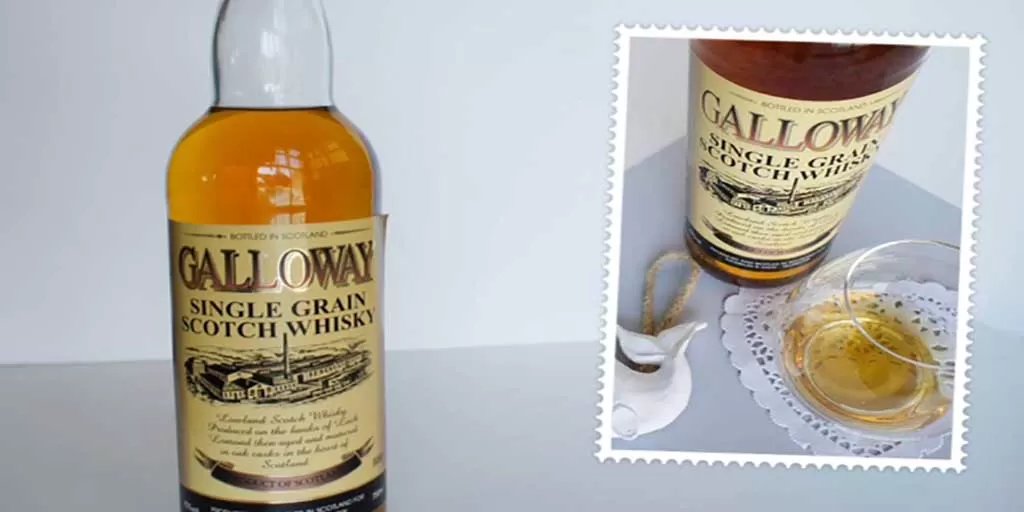 Review and tasting notes Galloway single grain whisky 
