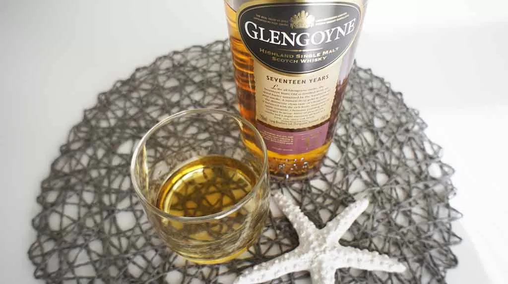 Review and tasting notes Glengoyne 17 yo Single Malt whisky with glass