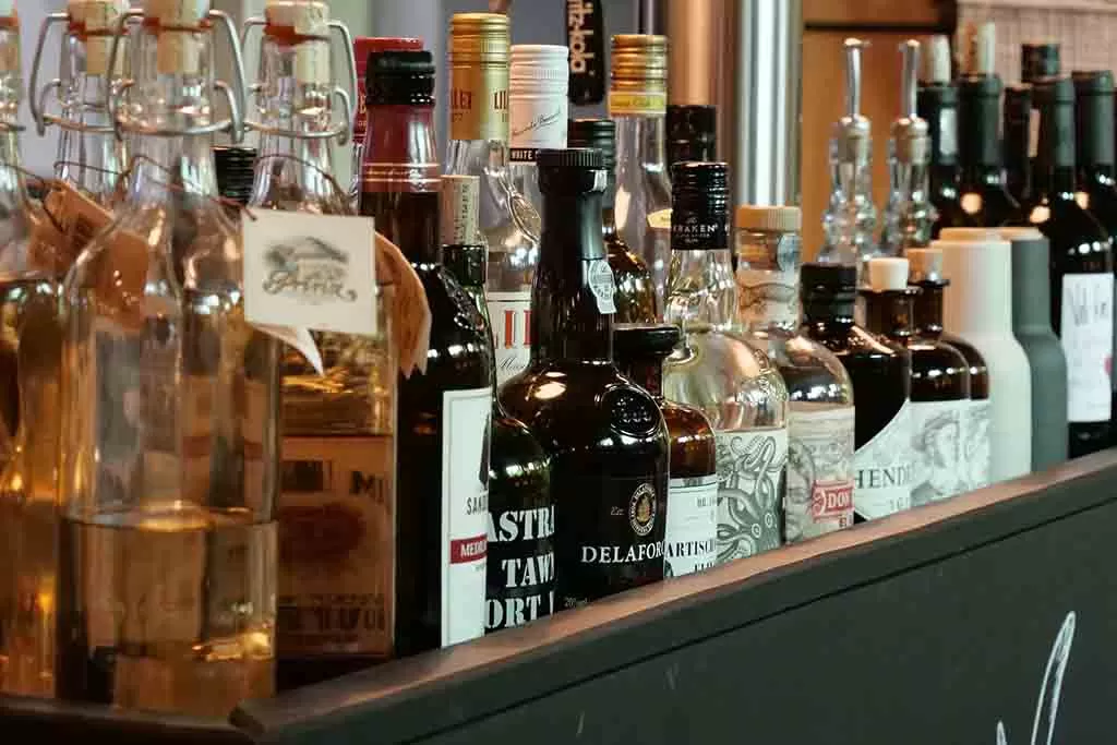 Bottles of whisky on a bar counter whisky ratings for whisky of the week