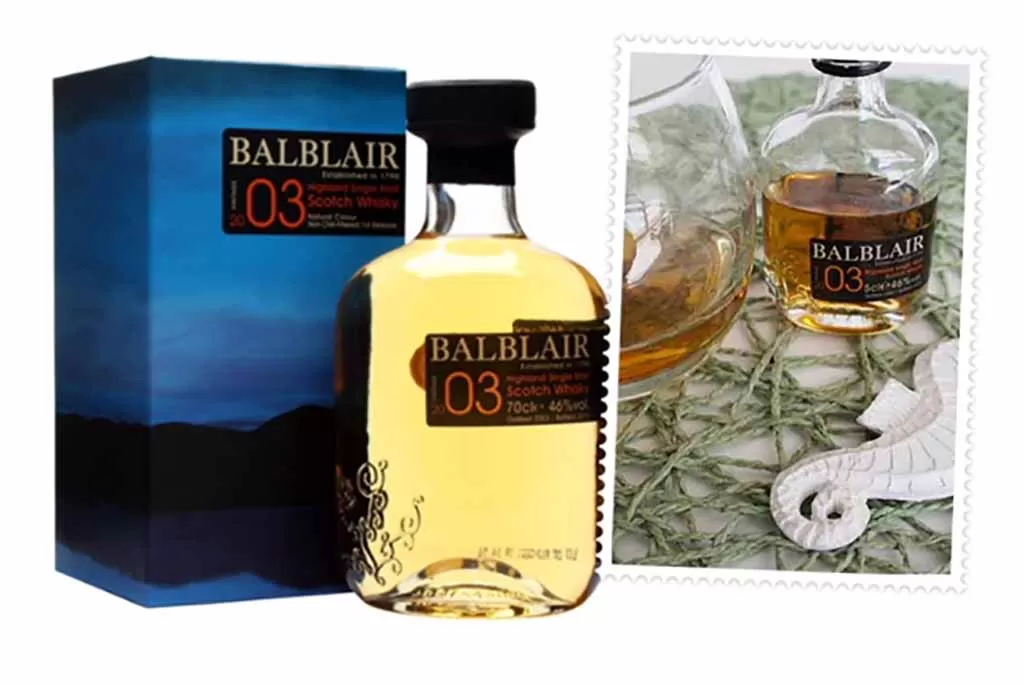 Review and tasting notes Balblair 03 Vintage single malt whisky