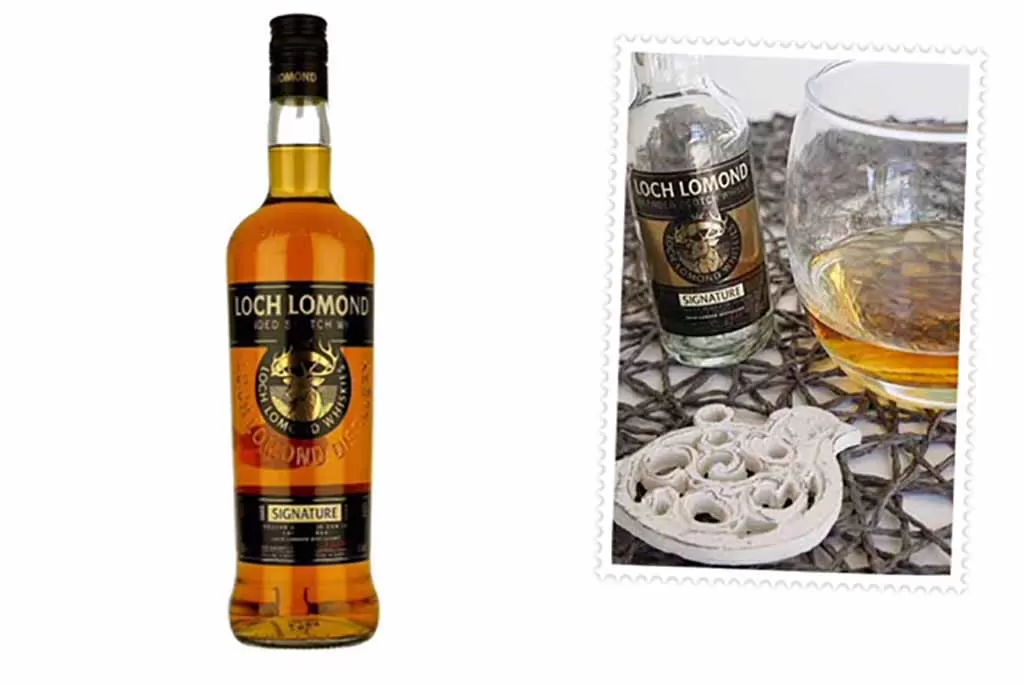 Review and tasting notes Loch Lomond signature Blended whisky 