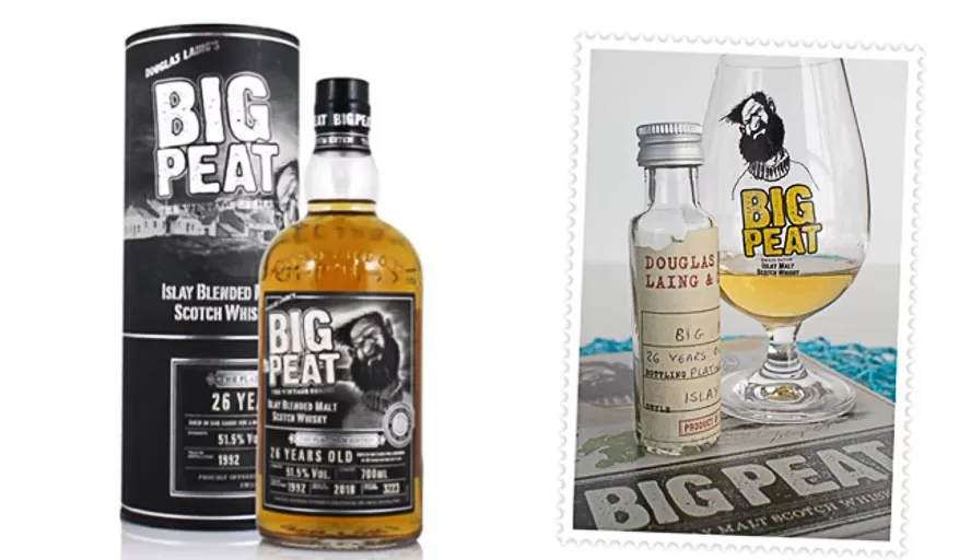 Review and tasting notes Big Peat 26 yo single malt whisky