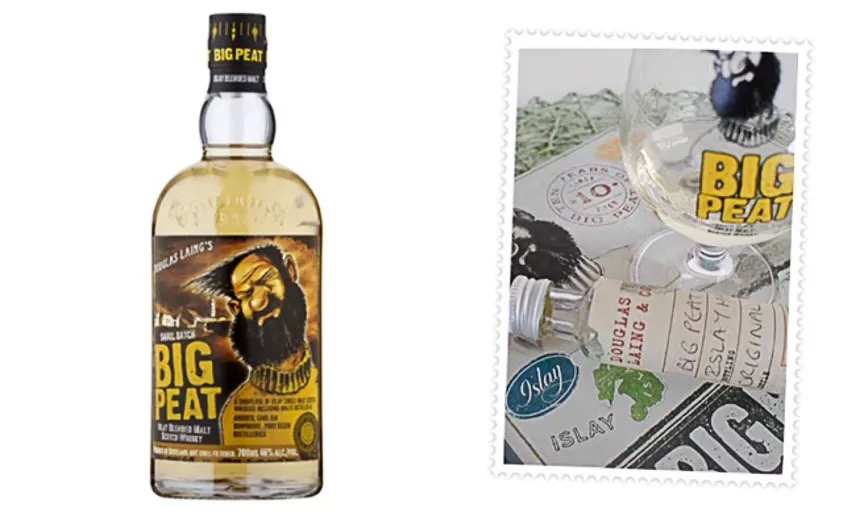 Review and Tasting notes Big Peat whisky blended malt whisky Big Peat original