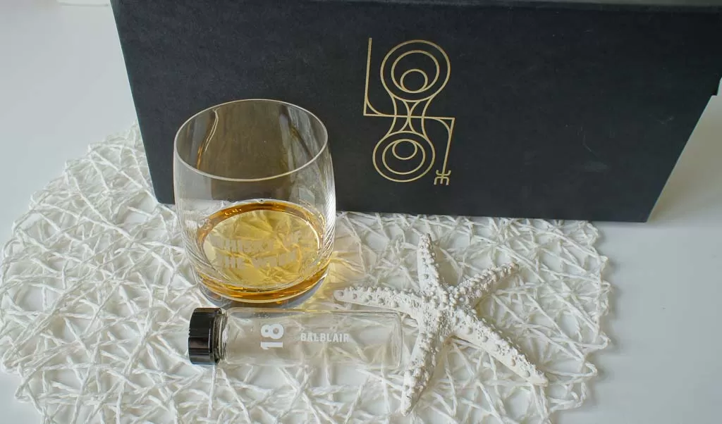 review and tasting notes Balblair 18 yo single malt whisky with glass