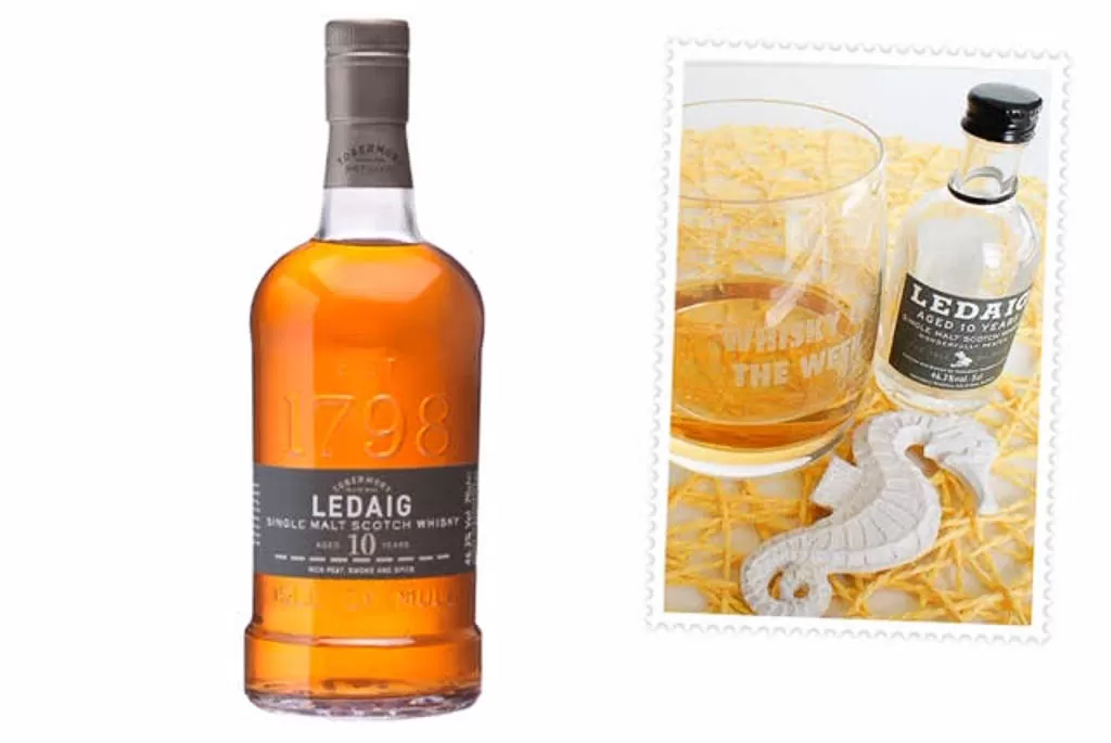Ledaig 10 yo single malt whisky