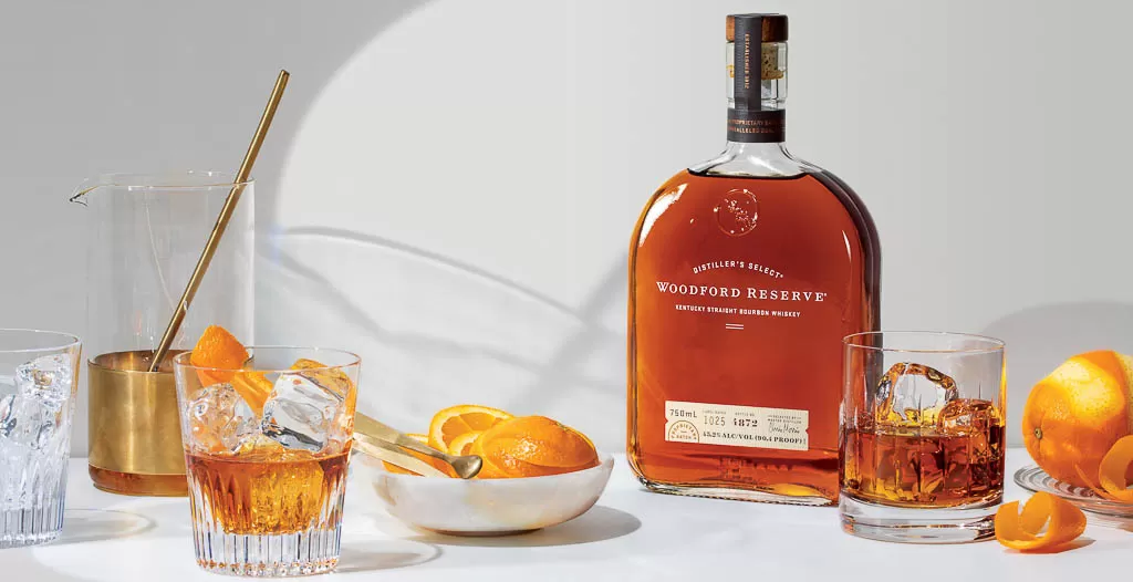 Old Fashioned Cocktail with Woodford Reserve