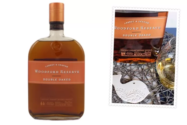 Woodford Reserve double oaked bourbon