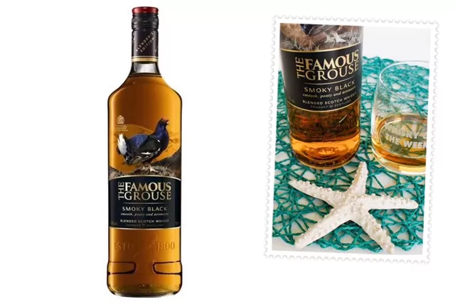 Famous Grouse smoky black whisky header