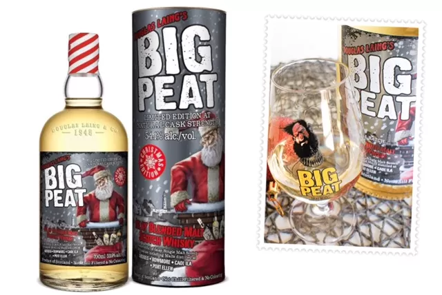 Big Peat Christmas Edition whisky header