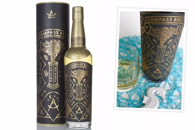 Bottle of Compass Box No Name No 2 single malt Scotch whisky