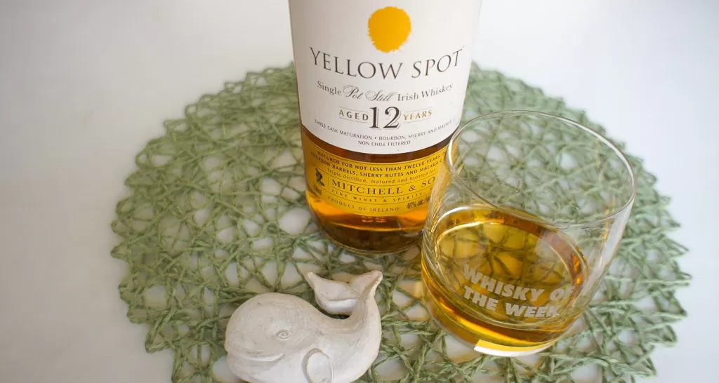 Yellow Spot whiskey with Glass