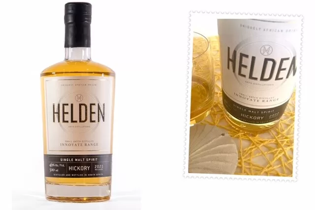Helden Hickory single malt spirit header