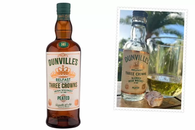 Dunvilles three Crowns Peated whiskey header