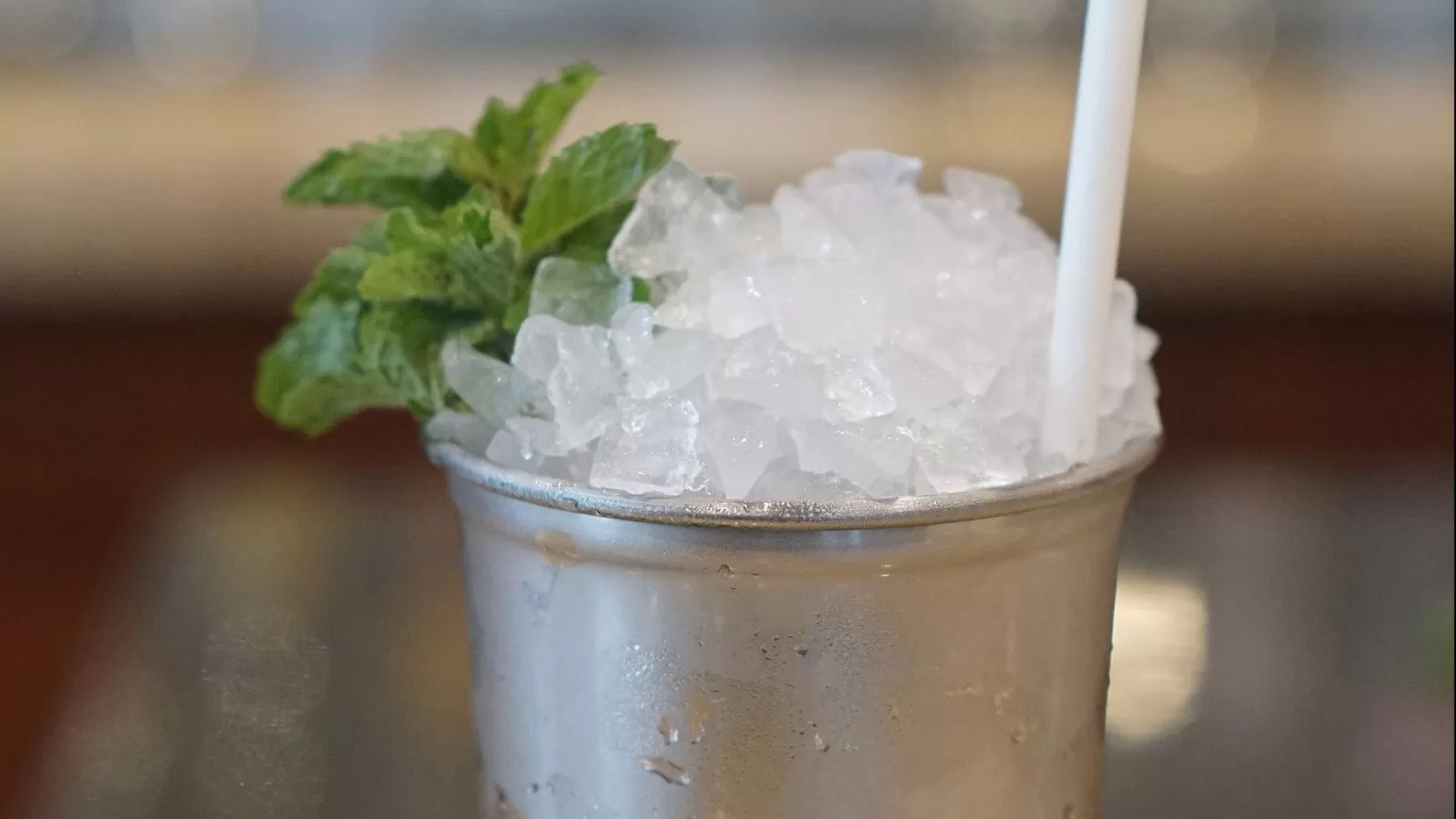 Mint Julep cocktail cold