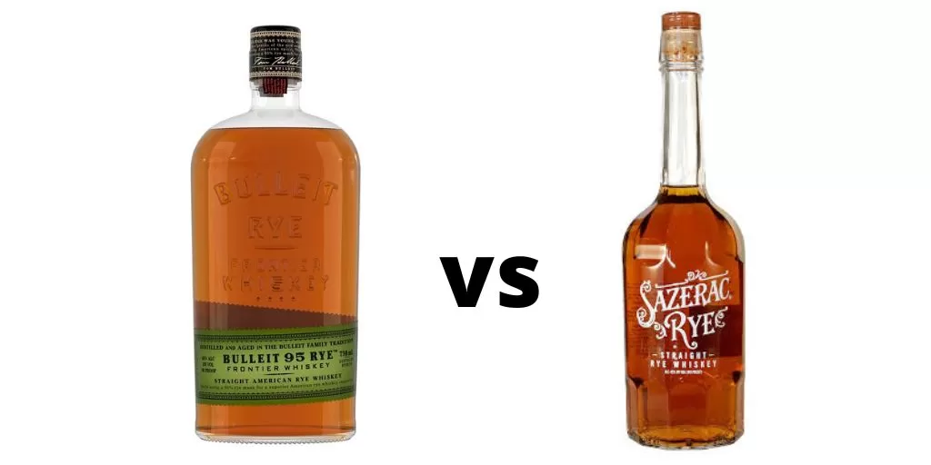 Sazerac Rye vs Bulleit Rye Whiskey