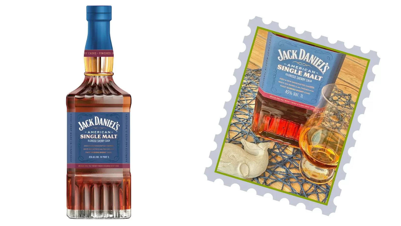 Jack Daniel's single malt whiskey header