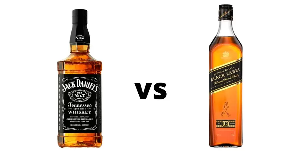 Johnnie Walker Black Label vs Jack Daniel's whiskey
