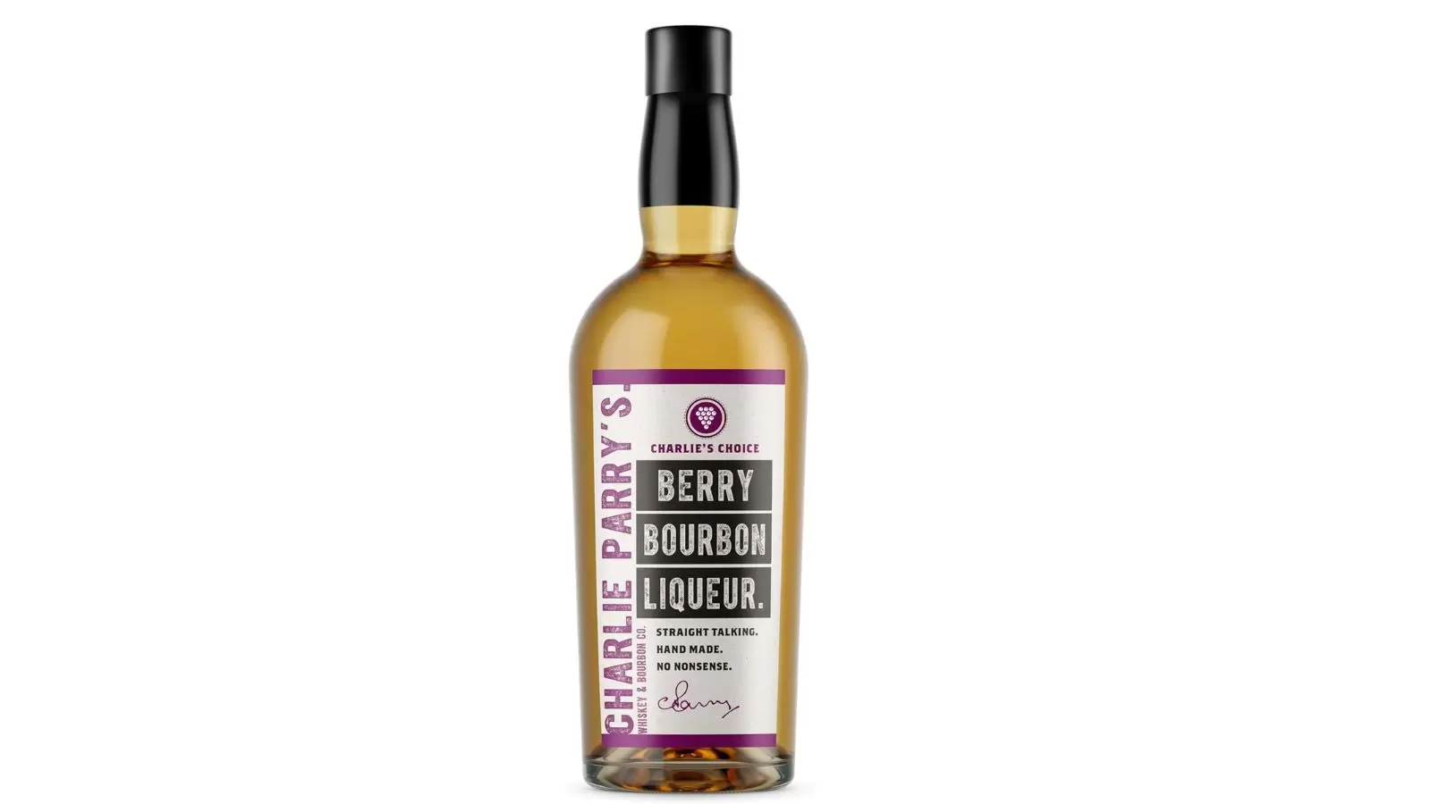 Charlie parry berry bourbon flavoured whiskey
