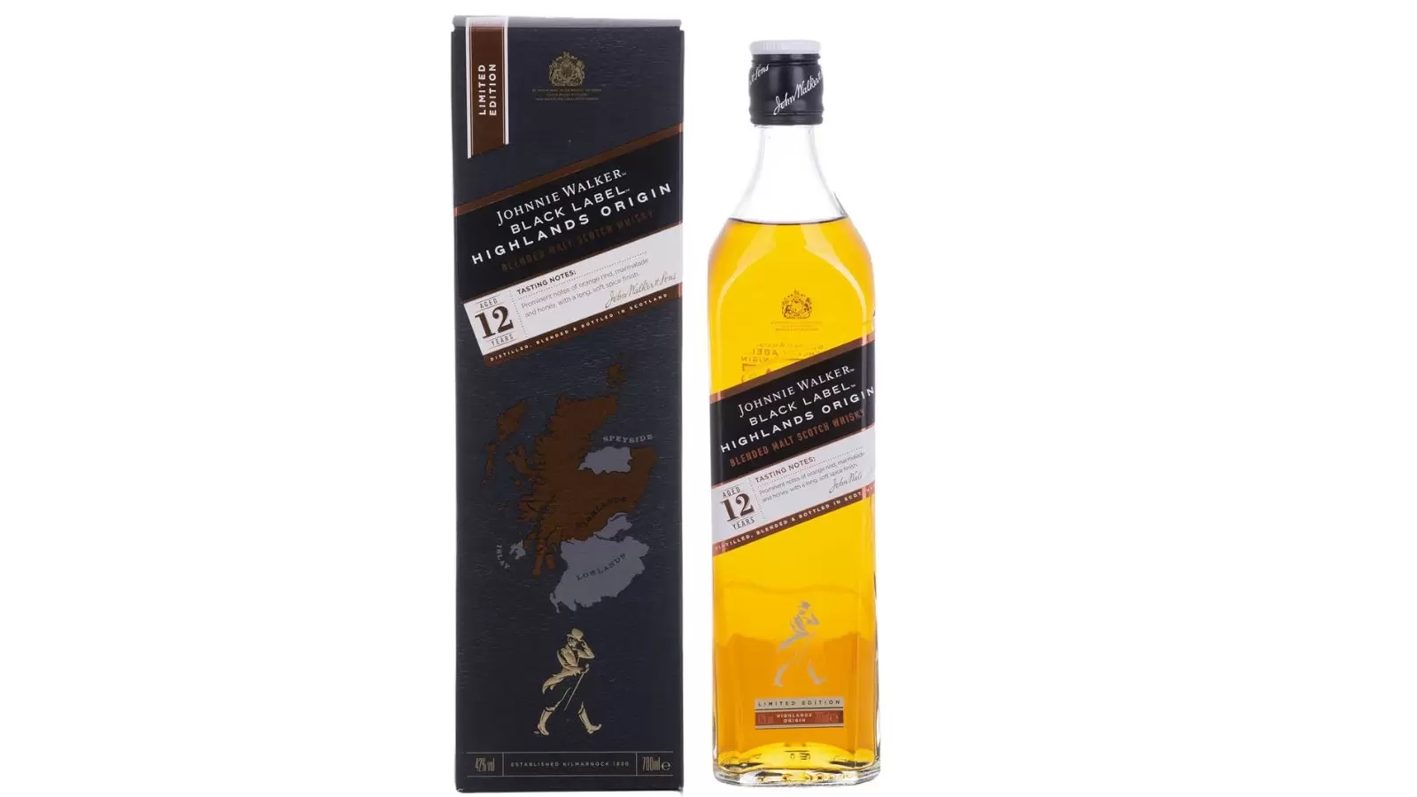 Johnnie Walker Gift Ideas Black Label Highlands Origin whisky