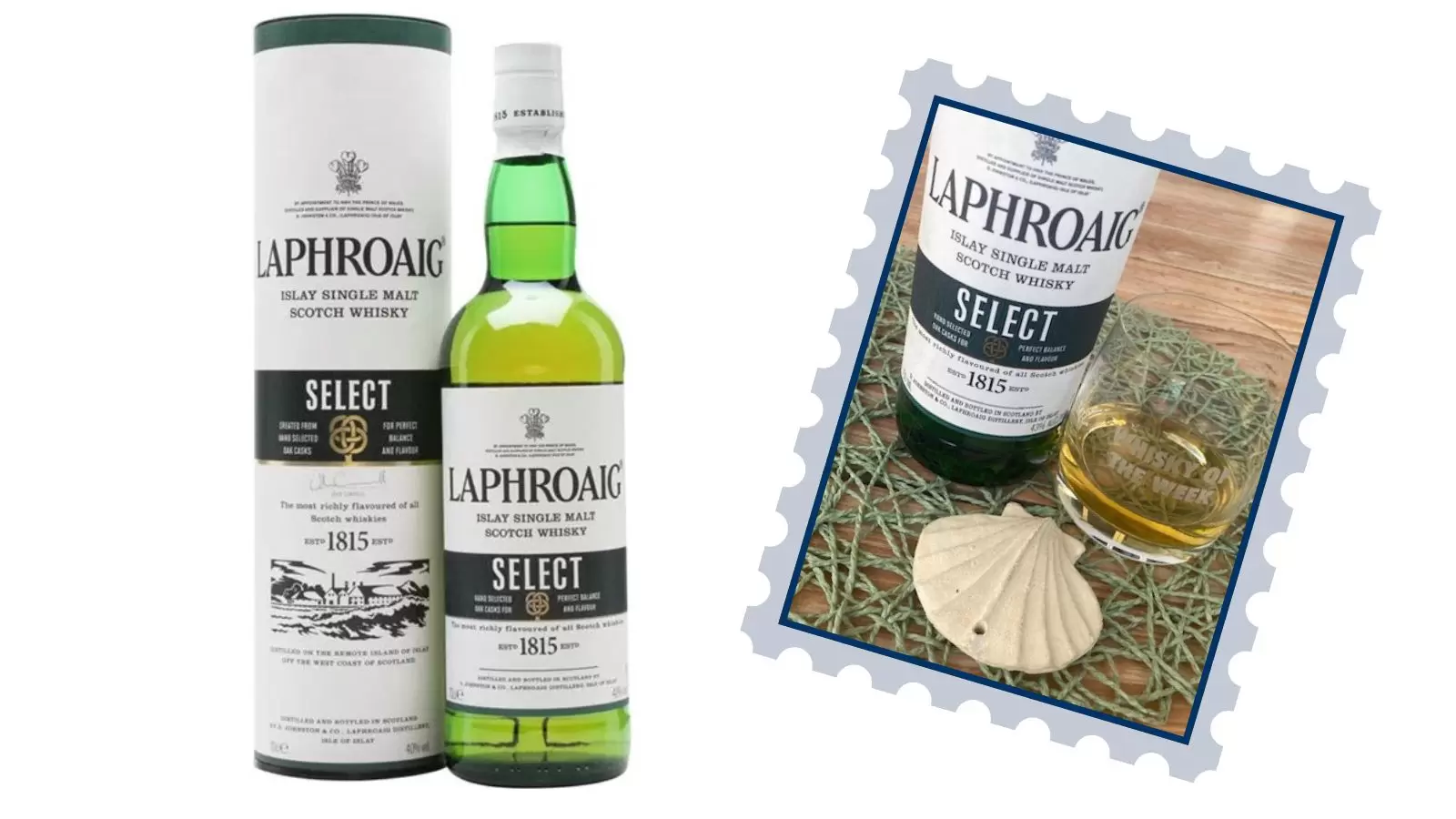 Laphroaig oak select cask whisky