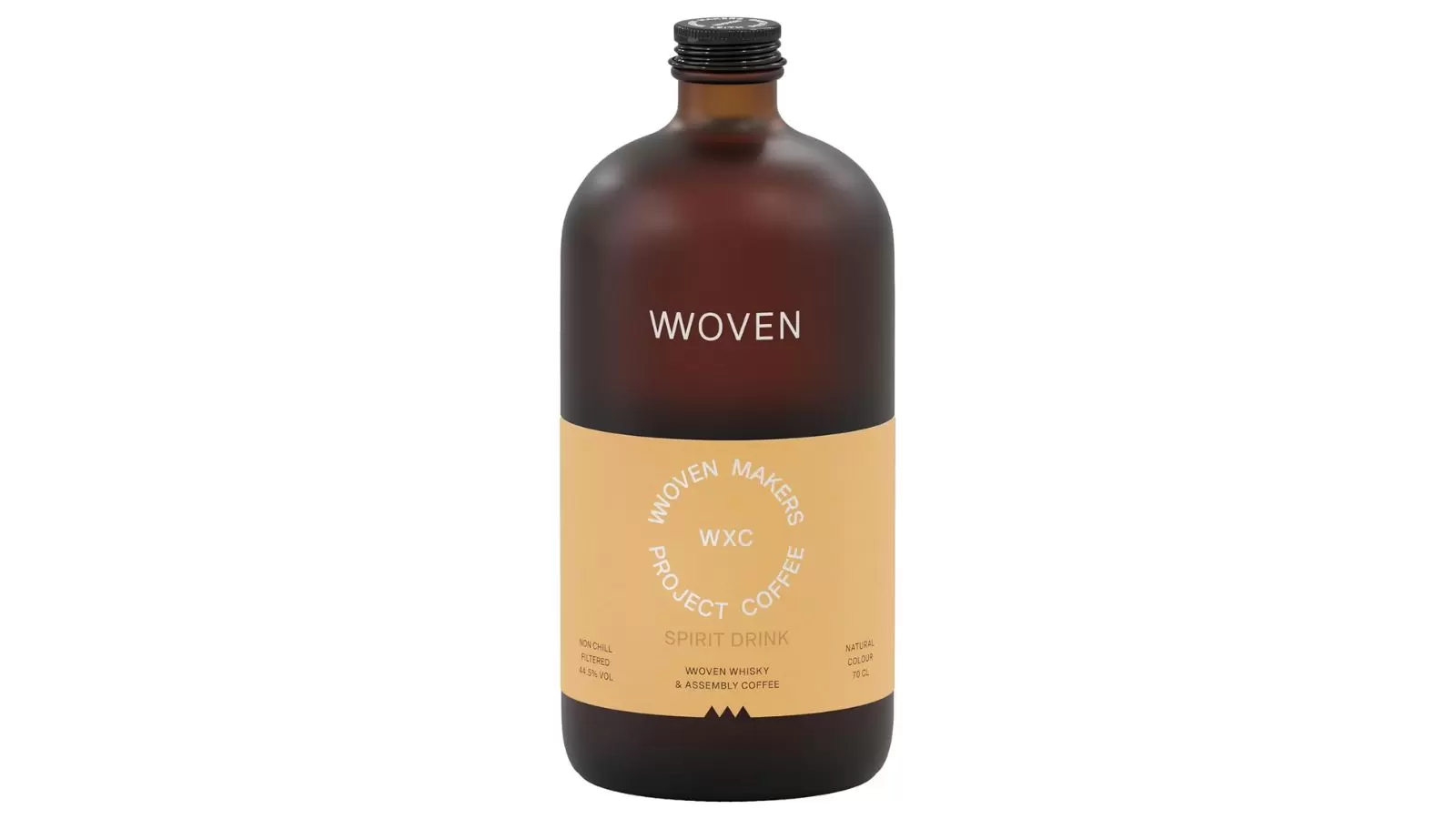 Woven coffee flavoured whiskey
