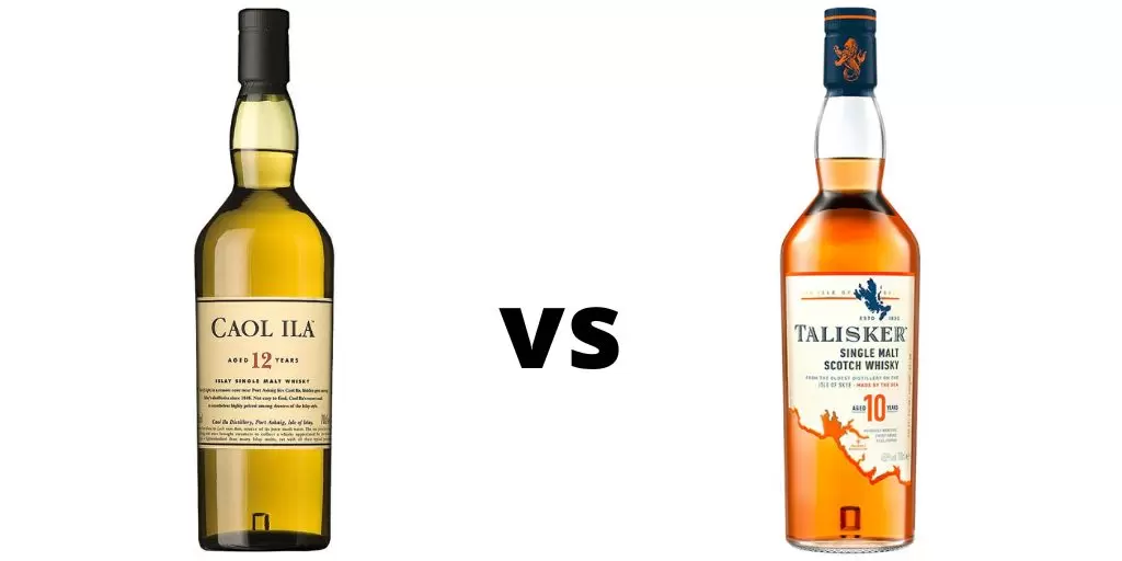 caol ila 12 vs talisker 10 whisky comparison