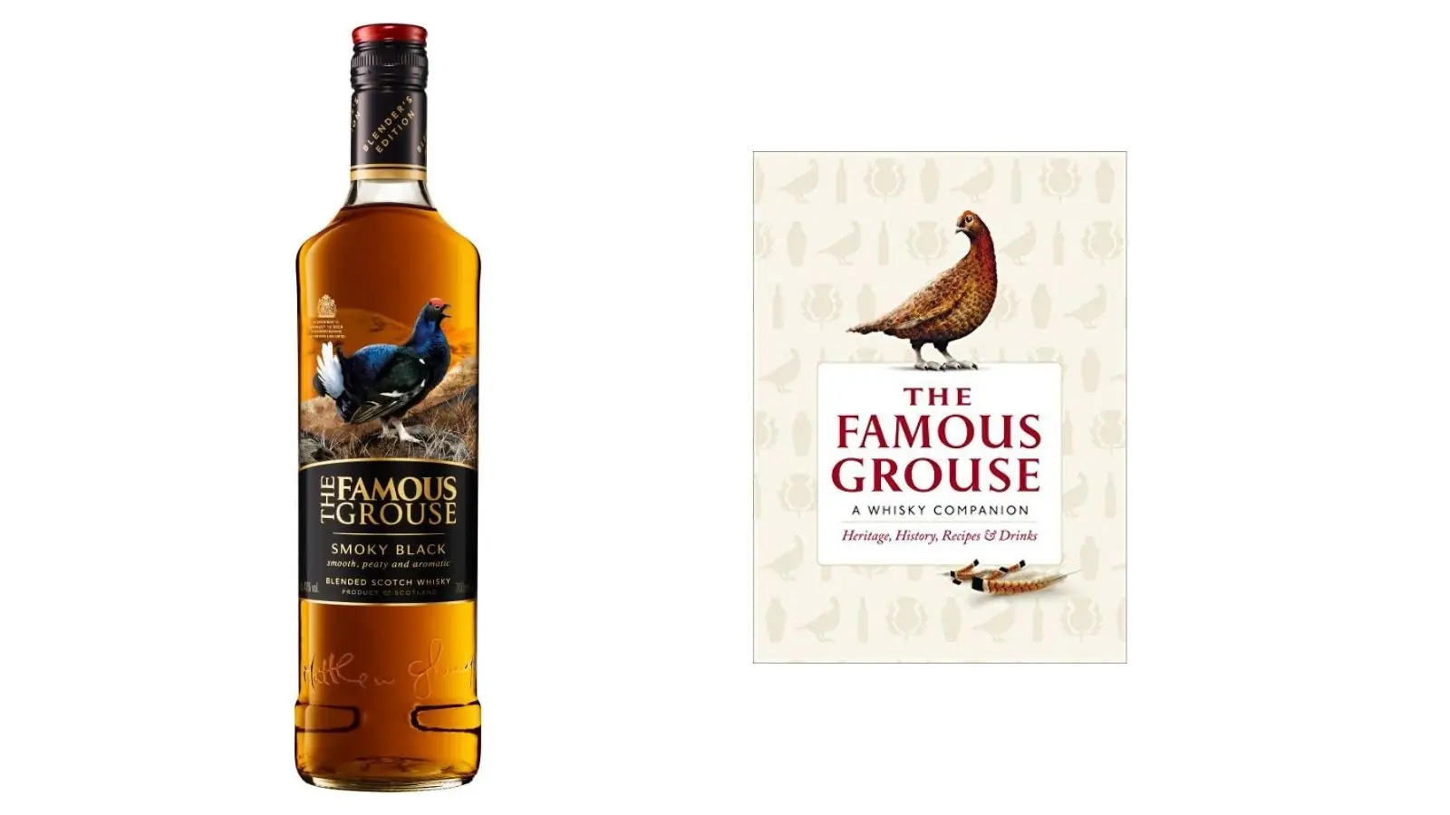 5 Best Blended Whisky to Buy grouse smoky black with book